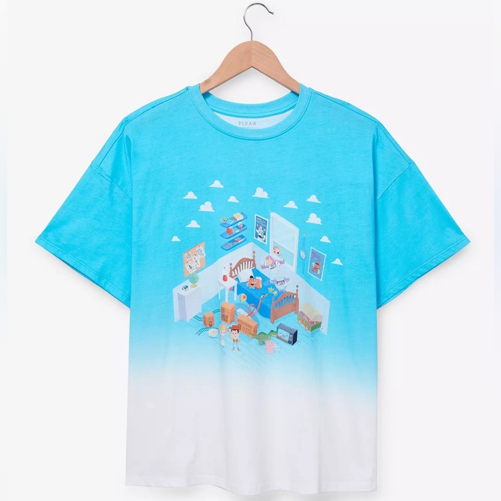 NWOT Her Universe Disney Pixar Toy Story Andy's Room XL Tee BoxLunch Exclusive